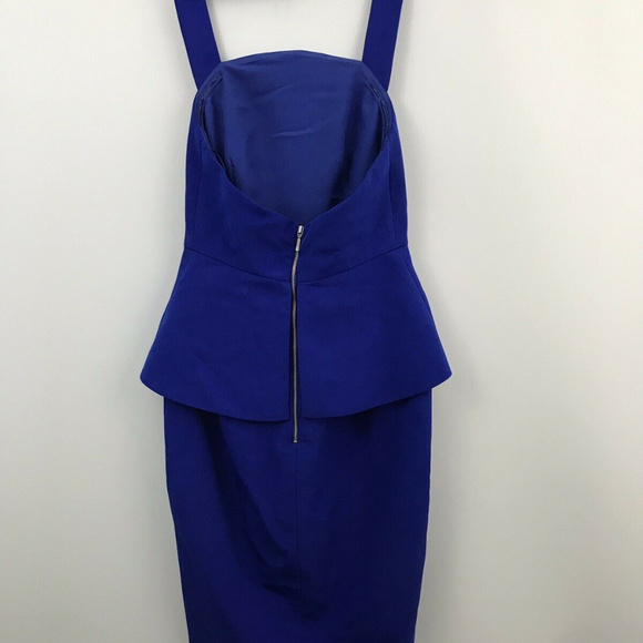 C/MEO Collective Peplum Royal Blue Dress Size XS - Picture 3 of 8